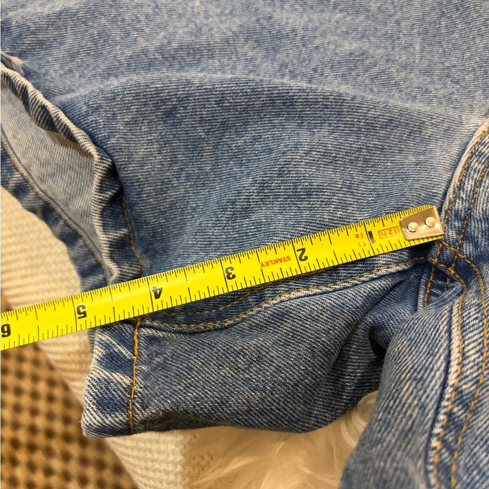 Ralph Lauren RL SPORT Vintage Classic Blue Jean Shorts size 12 EUC 5” Inseam - Picture 9 of 10